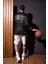 Yeni Sezon Defactofit Nba Los Angeles Lakers Boxy Fit Bisiklet Yaka Sırt Baskılı Kısa Kollu Tişört 3