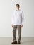 Yeni Sezon Slim Fit Uzun Kollu Keten Karisimli Erkek Gomlek - S55710Z8 2