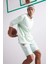 Yeni Sezon Defactofit Nba Golden State Warriors Oversize Geniş Kalıp Kapüşonlu Kısa Kollu Waffle Tişört 1