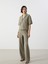 Yeni Sezon Loose Fit Dokulu Kadin Gomlek - S5CU19Z8 2