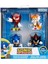 Orijinal Sonic The Hedgehog Kirpi Sonic Shadow Knuckles Tails Metal Oyuncakları Figürleri Seti 1