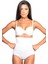 Modlive Beyaz Mı Emay 2079 Yüksek Bel Desenli Double Slip Korse 1