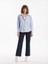 Yeni Sezon Cizgili Oversize Oxford Kadin Gomlek - S5HV54Z8 2
