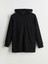 Yeni Sezon Kapusonlu Oversize Kadin Fermuarli Sweatshirt - S5AI81Z8 1