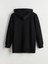 Yeni Sezon Kapusonlu Oversize Kadin Fermuarli Sweatshirt - S5AI81Z8 2
