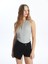 Yeni Sezon Kadin Standart Fit Duz Jean Sort Etek - S4DL43Z8 2
