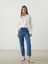 Yeni Sezon Beli Lastikli Carrot Fit Kadin Jean Pantolon - S5I080Z8 1