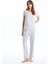 Yeni Sezon Bisiklet Yaka Kadin Pijama Takim - S56947Z8 1