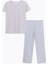 Yeni Sezon Bisiklet Yaka Kadin Pijama Takim - S56947Z8 5
