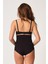 Modlive Siyah Mı Emay 2708 Lazer Yüksek Bel Kesim Slip Korse 2