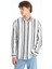Yeni Sezon Regular Fit Uzun Kollu Cizgili Erkek Gomlek - S51857Z8 1