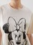 Yeni Sezon Bisiklet Yaka Minnie Mouse Baskili Kadin Tisort - S5GV46Z8 3