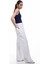 Yeni Sezon Kesik Paça Pamuklu Regular Fit Denim Pantolon - Wide Leg Jeans 2