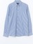 Yeni Sezon Slim Fit Uzun Kollu Cizgili Poplin Erkek Gomlek - S51116Z8 5