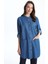 Yeni Sezon Bisiklet Yaka Kadin Jean Tunik - S5GI08Z8 1