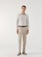 Yeni Sezon Slim Fit Uzun Kollu Armurlu Erkek Gomlek - S50980Z8 2