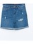Yeni Sezon Boyfriend Fit Yirtik Detayli Kadin Jean Sort - S5DN12Z8 1