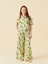 Yeni Sezon Petite Gomlek Yaka Cicekli Kadin Pijama Takimi - S59593Z8 2