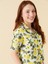 Yeni Sezon Petite Gomlek Yaka Cicekli Kadin Pijama Takimi - S59593Z8 4