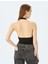 Yeni Sezon Degaje Yaka Kolsuz Slim Fit Bluz 4