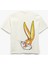 Yeni Sezon Arkası Baskılı Bisiklet Yaka Kısa Kollu Pamuklu Lisanslı Bugs Bunny Tişört 4