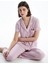 Yeni Sezon Gomlek Yaka Kadin Pijama Takimi - S52990Z8 1