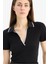 Yeni Sezon Slim Fit Dar Kesim Fitilli Kaşkorse Kısa Kollu Polo Tişört 4