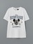 Yeni Sezon Bisiklet Yaka Mickey Mouse Baskili Kadin Tisort - S5GY08Z8 5