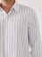 Yeni Sezon Slim Fit Uzun Kollu Cizgili Erkek Gomlek - S55731Z8 3