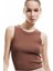 Yeni Sezon Halter Yaka Fitilli Slim Fit Crop Kadın Atlet 1