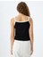 Yeni Sezon Basic Fitilli Kolsuz Biyeli Slim Fit Kadın Atet 4