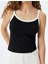 Yeni Sezon Basic Fitilli Kolsuz Biyeli Slim Fit Kadın Atet 5