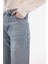 Yeni Sezon Straight Wide Yüksek Bel Uzun Jean Yıkamalı Pantolon 5