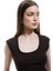Yeni Sezon Slim Fit Pamuklu Kolsuz U Yaka Basic Crop Body 2