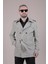 Slim Fit Kemerli Erkek Trençkot 1