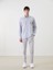 Yeni Sezon Slim Fit Uzun Kollu Cizgili Poplin Erkek Gomlek - S5BQ22Z8 2