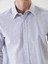 Yeni Sezon Slim Fit Uzun Kollu Cizgili Poplin Erkek Gomlek - S5BQ22Z8 3