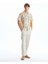 Yeni Sezon Regular Fit Kisa Kollu Desenli Poplin Erkek Gomlek - S57593Z8 2