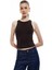 Yeni Sezon Pamuklu Kolsuz Bisiklet Yaka Slim Fit Crop Atlet 1