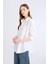 Yeni Sezon Oversize Geniş Kalıp Tek Cepli Poplin Uzun Kollu Gömlek 4