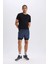 Yeni Sezon Defactofit Slim Fit Dar Kesim Sporcu Taytlı Şort 5
