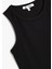 Yeni Sezon Bisiklet Yaka Kolsuz Slim Fit Basic Kadın Atlet 3