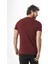 Bisiklet Yaka Baskılı Pamuklu Erkek T-SHIRT-MSL-2263 4