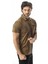 Polo Yaka Düğmeli Cepli Düz Renk T-SHIRT-6288 3