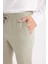 Yeni Sezon Yazlık Jogger Keten Düz Paça Pantolon 5