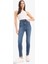 Yeni Sezon Anna Skinny Fit Yüksek Bel Düz Paça Uzun Jean Taş Yıkama Pantolon 2