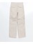 Yeni Sezon Standart Fit Gabardin Kadin Kargo Pantolon - S52698Z8 2
