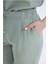 Yeni Sezon Jogger Pantolon Keten Görünümlü Cepli Yüksek Bel Düz Paça 5