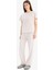 Yeni Sezon Regular Fit Pijama Takımı Kısa Kollu Pijama Üstü Esnek Belli Uzun Pijama Altı-Fall In Love 3
