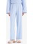 Yeni Sezon Çizgili Uzun Boy Poplin Pijama Altı-Fall In Love 1